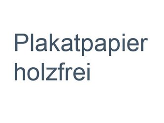 Plakatpapier | © EP