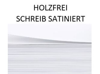 Holzfrei Schreibsatiniert | © EP Holzfrei Schreibsatiniert | © EP