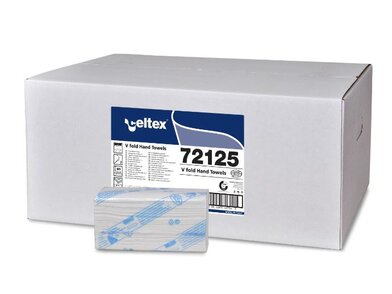 Premium Falthandtuch ZZ hochweiß