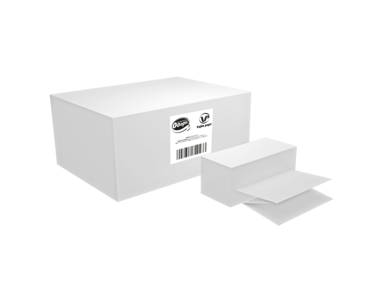 Business Falthandtuch Z hochweiß