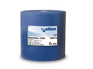Premium Wischpapier Großrolle Blau