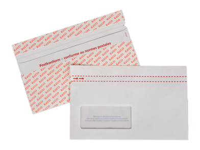 Quick Vitro Lieferscheintaschen selbst bedruckbar neutral