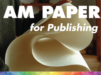 Bild eines gebogenen Papieres als Illustration fir die Kampgne "I am Paper" zur Frankfurter Buchmesse | © EP