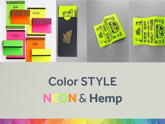 Color Style Neon & Hemp Post-its