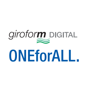 Giroform Digital ONEforALL A4 vorsortiert